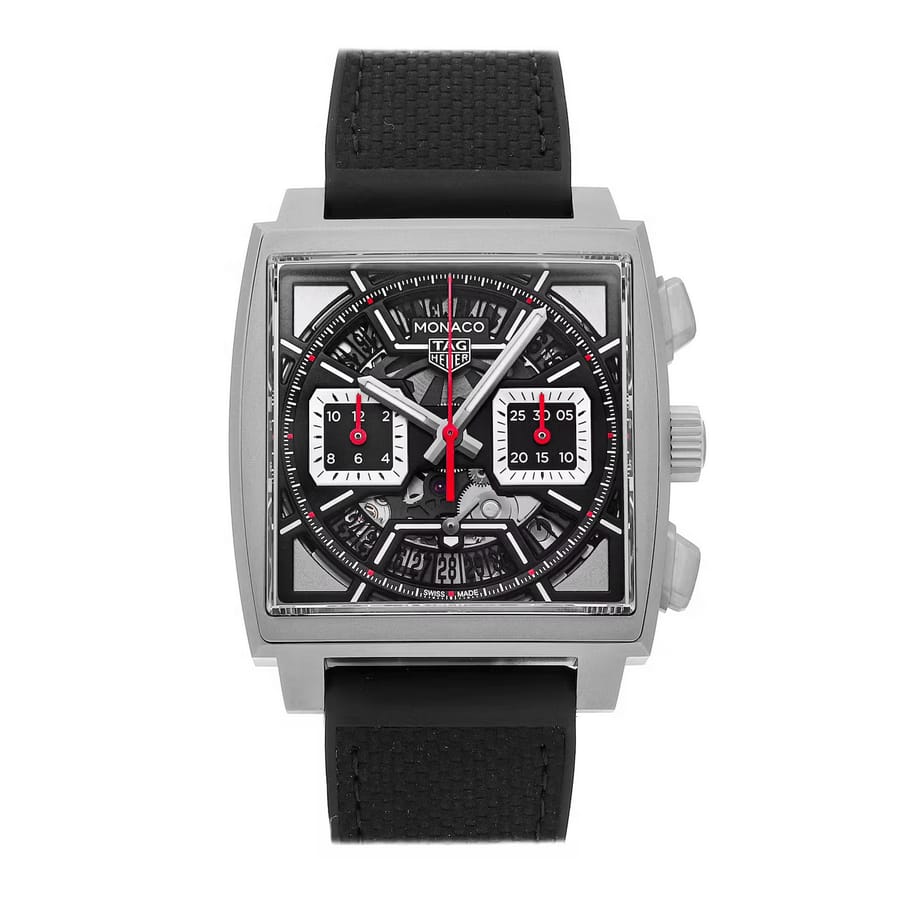 TAG Heuer Monaco Skeleton Dial Chronograph Watch