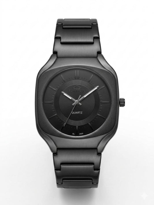 Fastrack Vyb Maverick Quartz Analog watch in a sleek gunmetal finish.