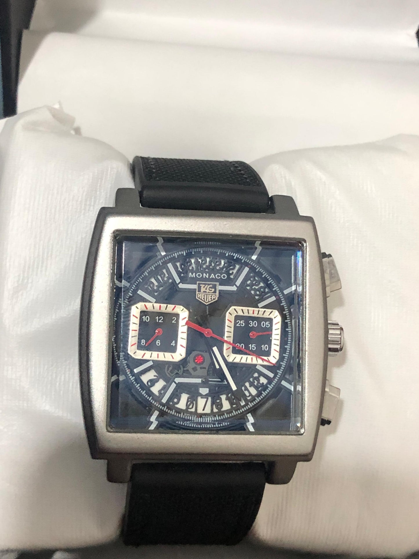 TAG Heuer Monaco Skeleton Dial Chronograph Watch